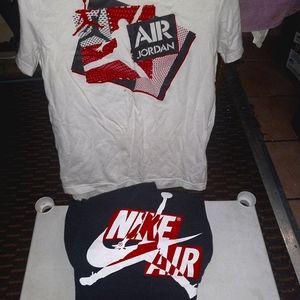 Air Jordin sweatpants and shirt